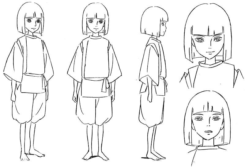 Haku design: attire and portrait